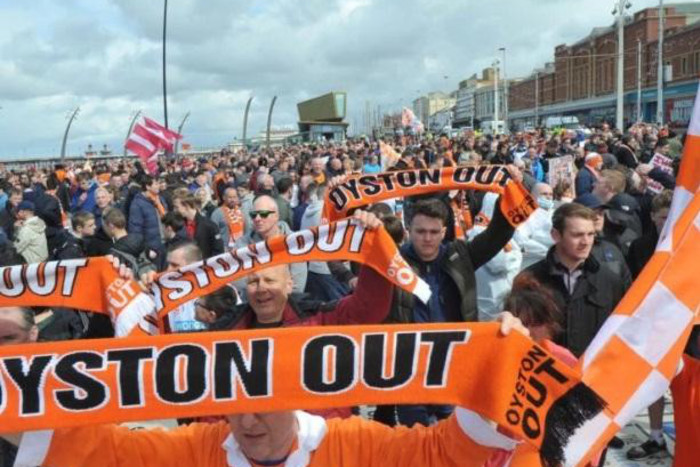 BLACKPOOL FANS DISILLUSIONED WITH HOW THE CLUB IS BEING RUN